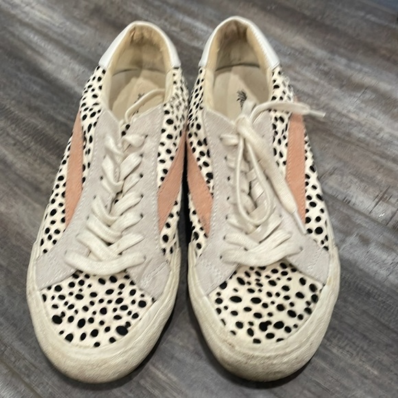 Madewell Sidewalk low top sneaker in vintage linen multi 6.5 - Picture 2 of 9